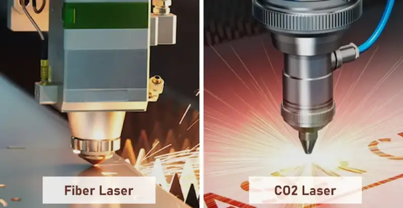 مزایا و معایب لیزر CO2 و فایبر 