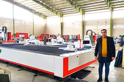 فیلم دستگاه برش لیزری